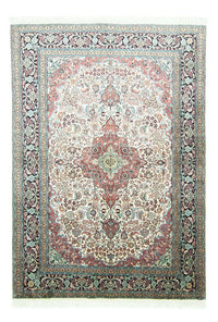 Tapis en soie - Soie du Cachemire - 218 x 153 cm - beige