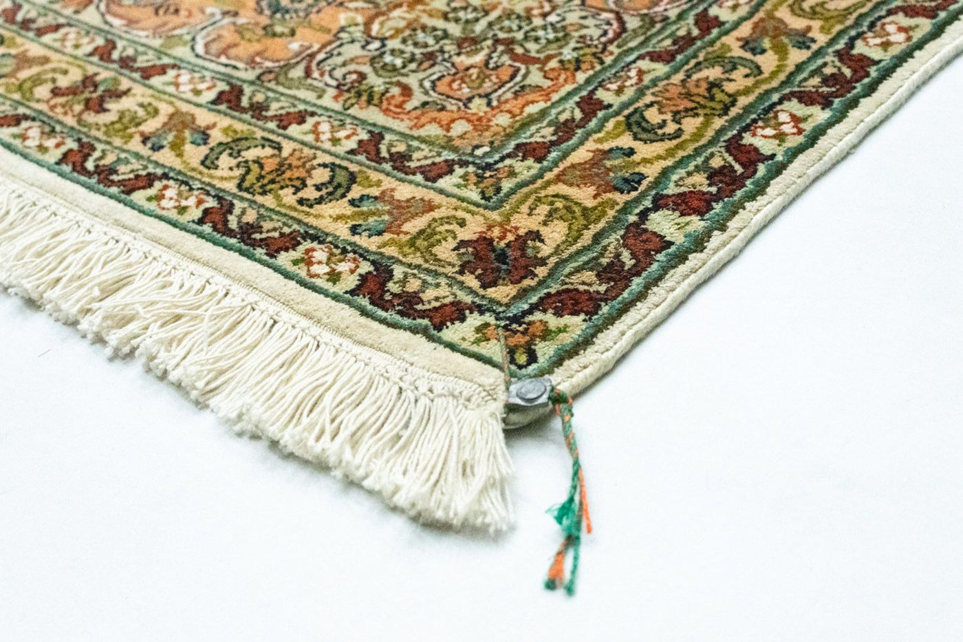 Seta del Kashmir Tappeto 308x217cm - Tappeto orientale