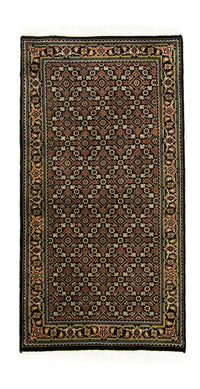 Tapis persan - Bidjar - 135 x 69 cm - noir