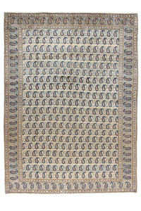 Tapis persan - Keshan - 366 x 268 cm - beige