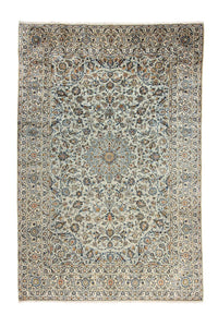 Tapis persan - Keshan - 363 x 240 cm - vert