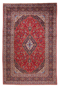 Tapis persan - Keshan - 360 x 242 cm - rouge