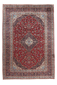 Tappeto Persero - Keshan - 357 x 246 cm - rosso