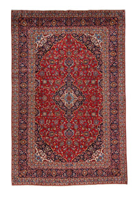 Tappeto Persero - Keshan - 380 x 254 cm - rosso
