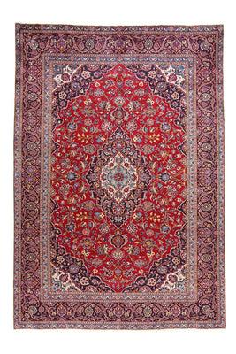Perserteppich - Keshan 332 x 231 cm - rot