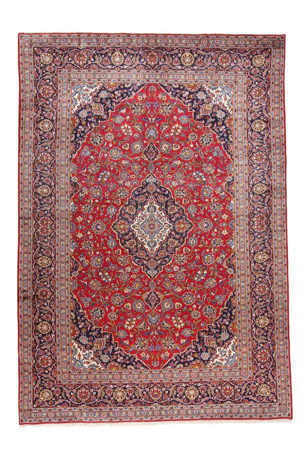 Tapis persan - Keshan - 349 x 246 cm - rouge
