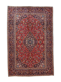 Tapis persan - Keshan - 295 x 192 cm - rouge