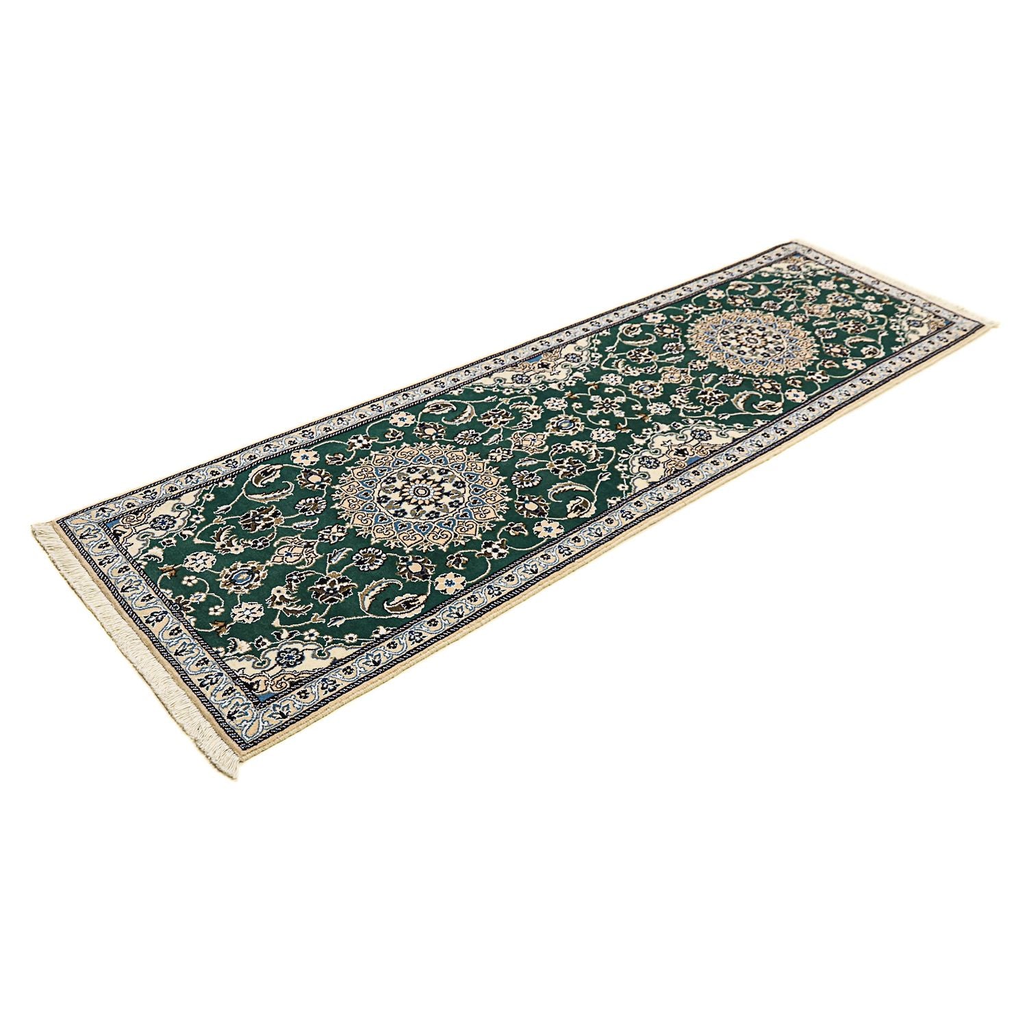 Perserteppich - Nain - Royal 200 x 60 cm Teppich Läufer