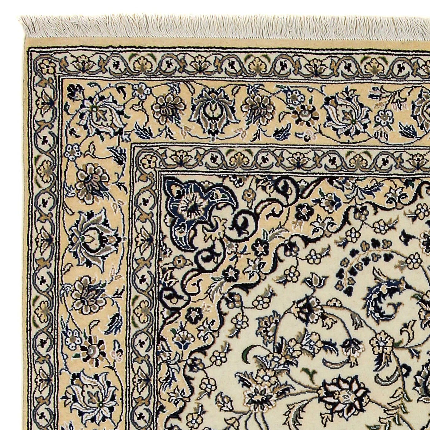 Perserteppich - Nain - Royal 246 x 158 cm Wohnzimmer Teppich