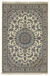 Tapis persan - Nain - Royal - 180 x 118 cm - beige