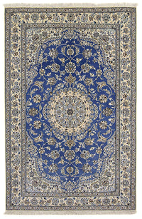 Tapis persan - Nain - Royal - 248 x 158 cm - bleu