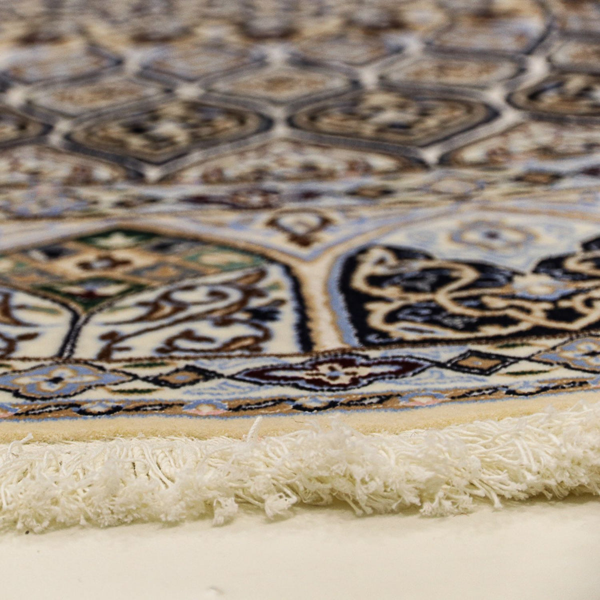 Perserteppich - Nain - Premium 200 x 200 cm Teppich Rund