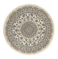 Tapis persan - Nain - Royal ronde  - 200 x 200 cm - beige