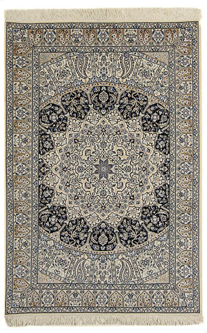 Perserteppich - Nain - Premium 190 x 128 cm Teppichbrücke