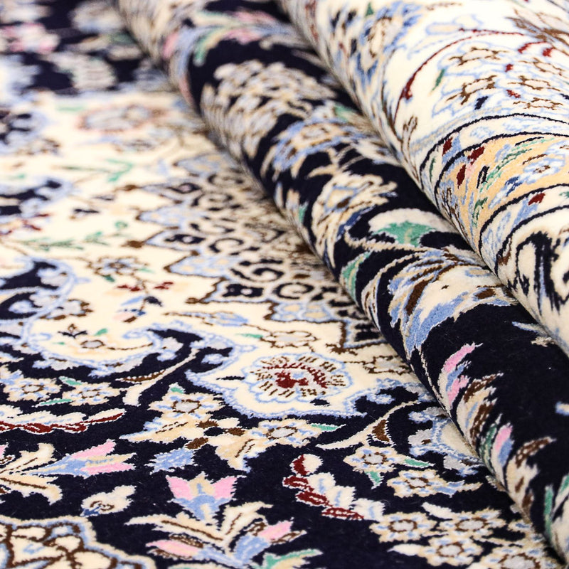 Perserteppich - Nain - Premium 246 x 162 cm Teppich Wohnzimmer