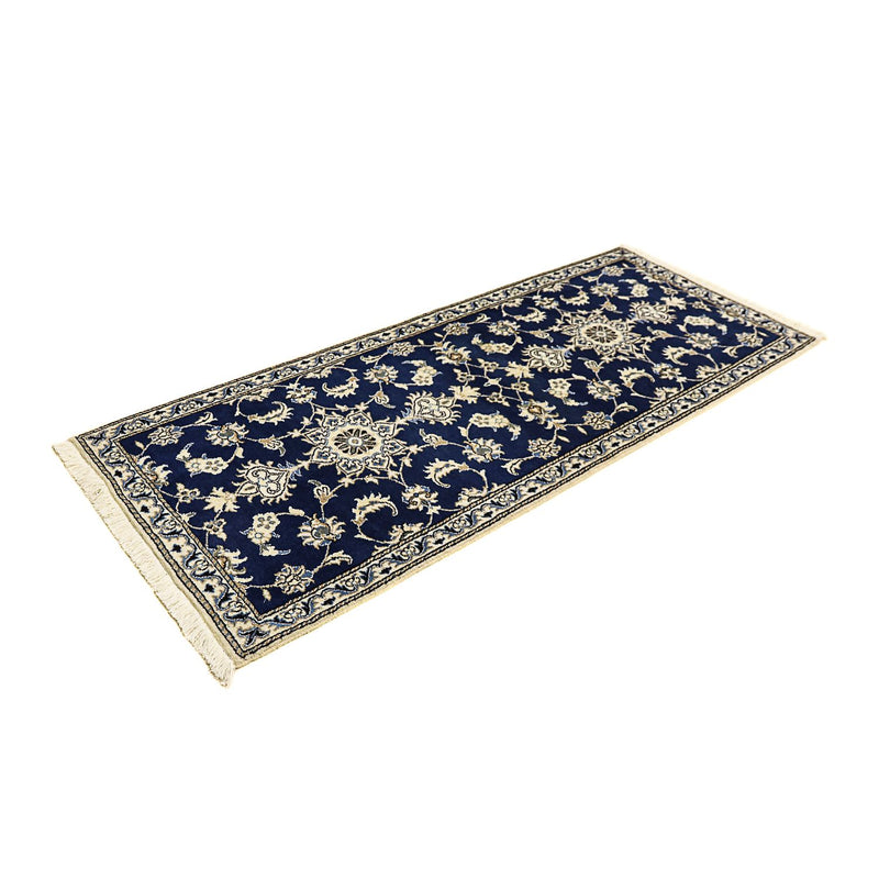 Perserteppich - Nain 195 x 77 cm Teppich Läufer