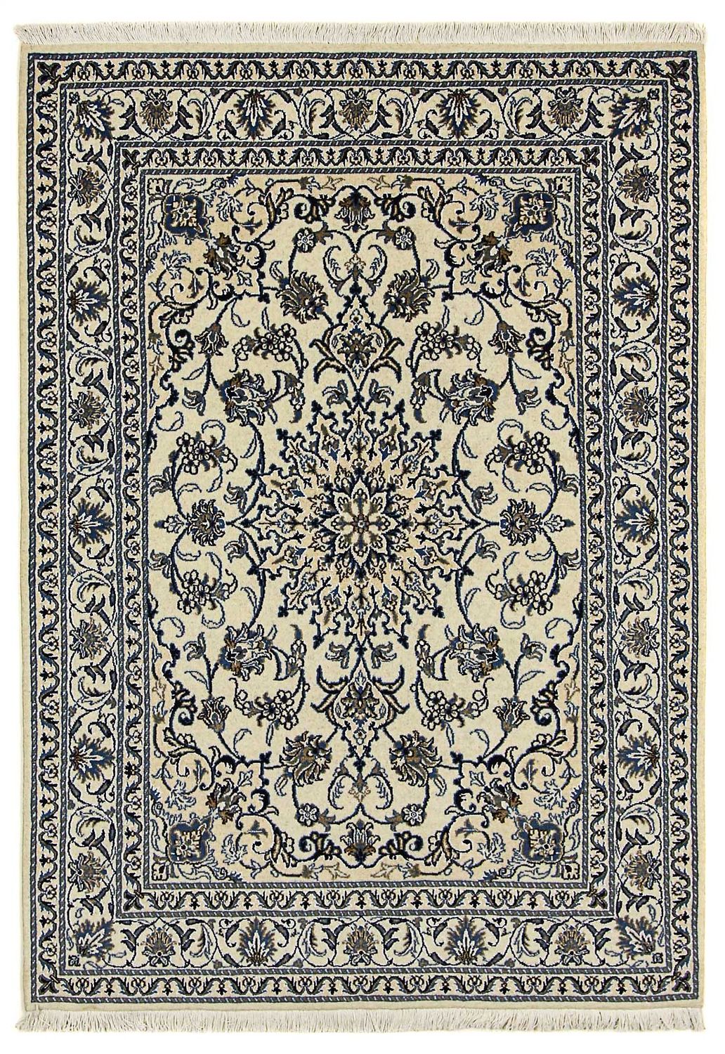 Perserteppich - Nain 205 x 146 cm Teppichbrücke