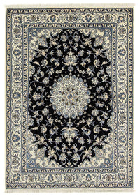 Tapis persan - Nain - 240 x 170 cm - bleu foncé