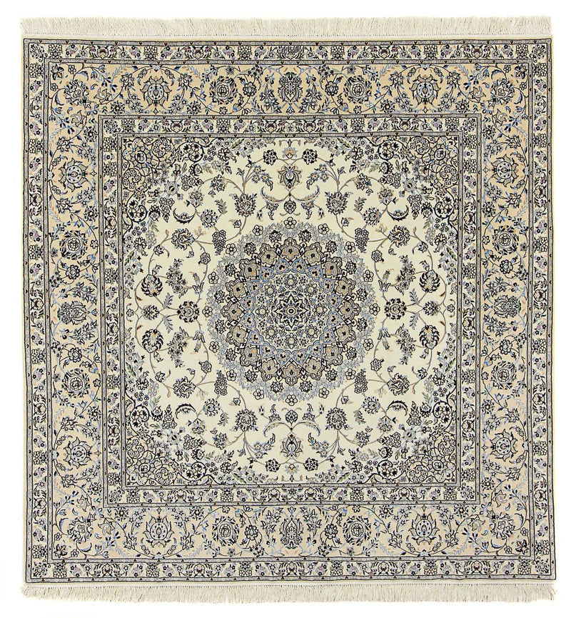 Perserteppich - Nain - Premium 205 x 205 cm Teppich Quadratisch