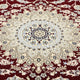 Perserteppich - Nain - Royal - 303 x 202 cm - weinrot