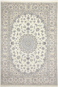 Tapis persan - Nain - Royal - 356 x 250 cm - crème