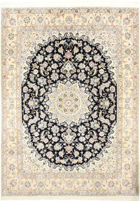 Tappeto Persero - Nain - Reale - 350 x 254 cm - blu scuro