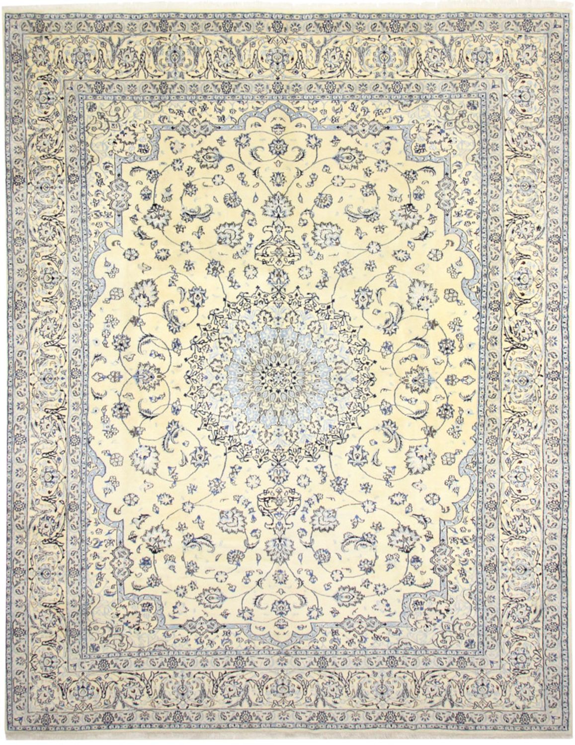 Perserteppich - Nain - Royal - 393 x 303 cm - creme