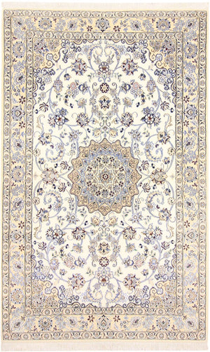 Perserteppich - Nain - Royal - 211 x 133 cm - beige