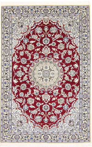 Perserteppich - Nain - Royal - 175 x 118 cm - rot