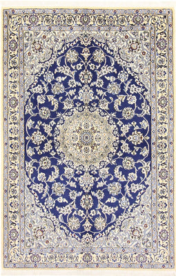 Perserteppich - Nain - Royal - 175 x 116 cm - blau