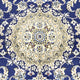 Perserteppich - Nain - Royal - 175 x 116 cm - blau