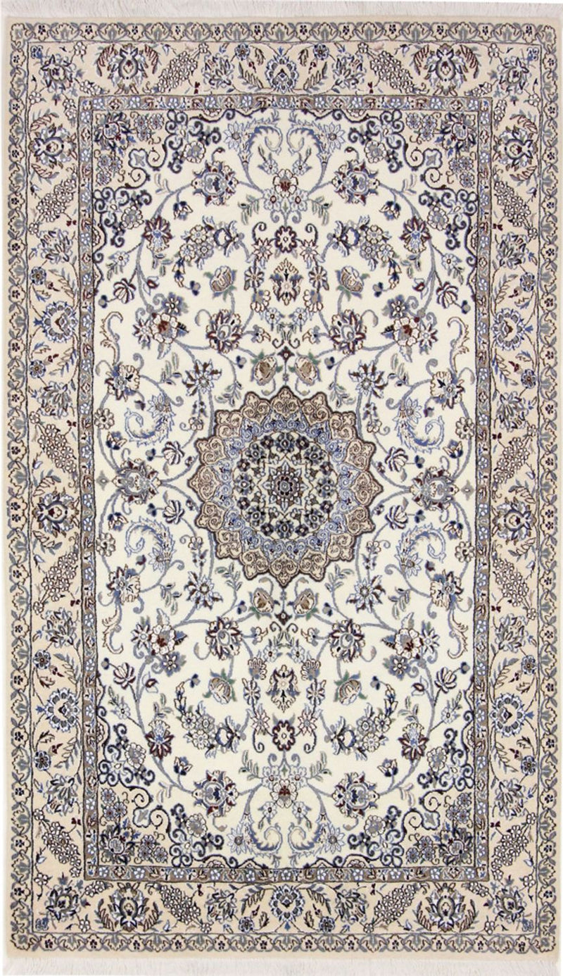 Perserteppich - Nain - Royal - 215 x 126 cm - beige