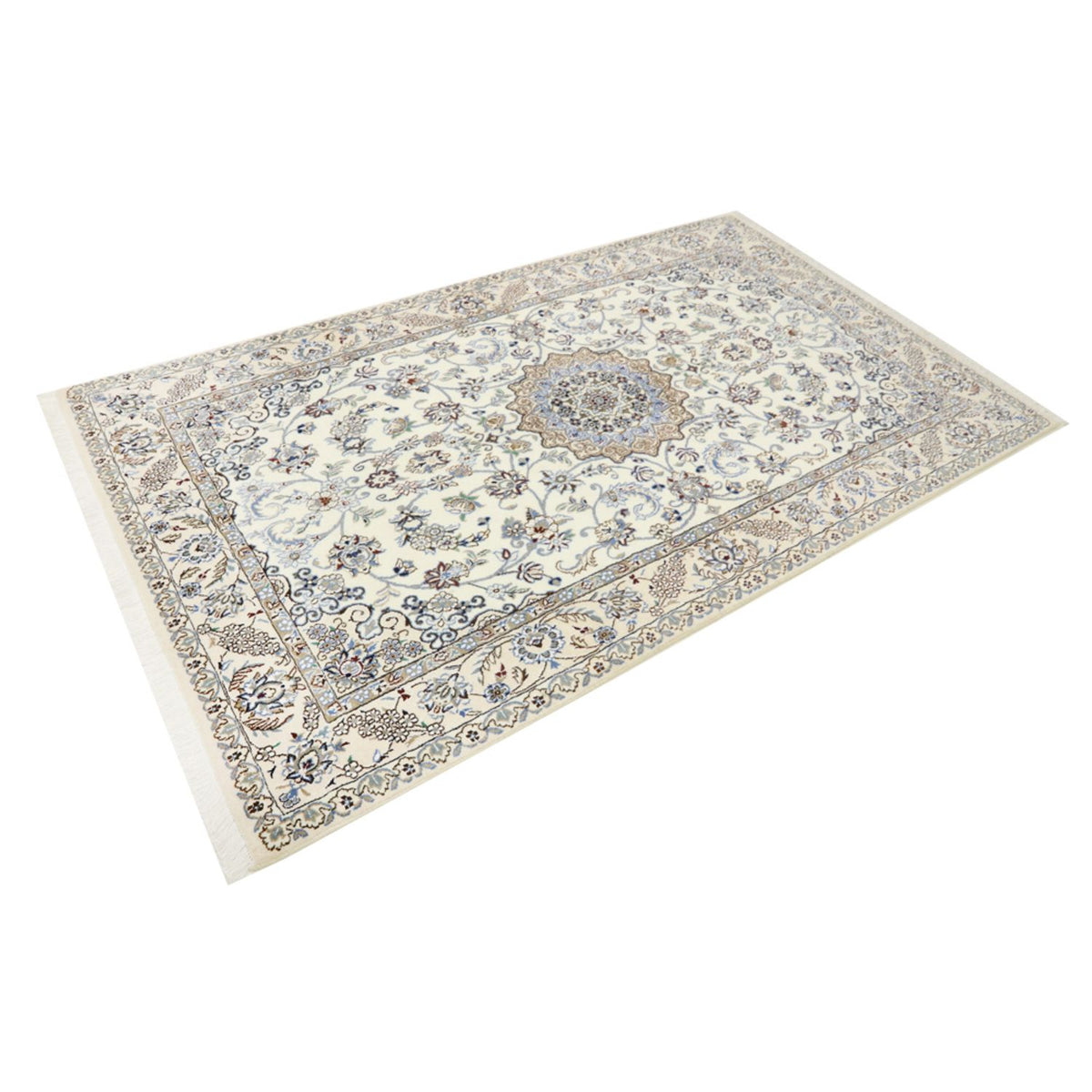 Perserteppich - Nain - Royal - 215 x 126 cm - beige
