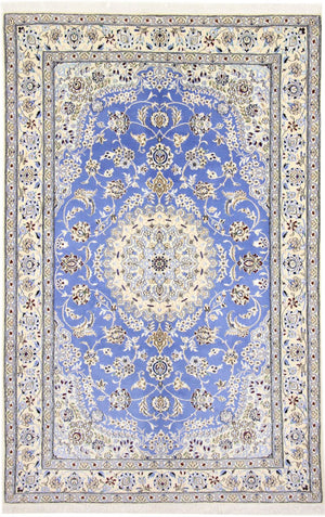 Perserteppich - Nain - Royal - 248 x 158 cm - blau