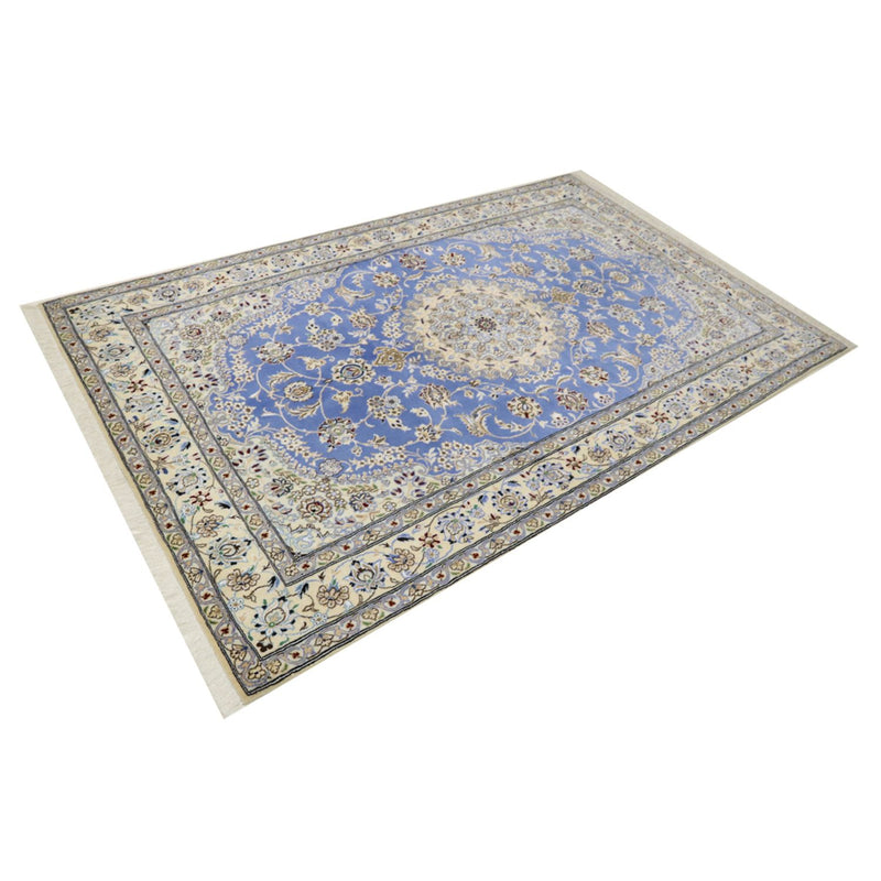 Perserteppich - Nain - Royal - 248 x 158 cm - blau