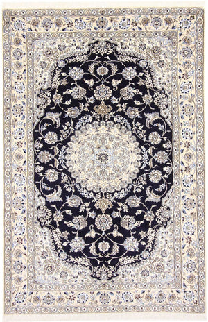 Perserteppich - Nain - Royal - 233 x 155 cm - weinrot