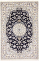 Perserteppich - Nain - Royal - 233 x 155 cm - weinrot
