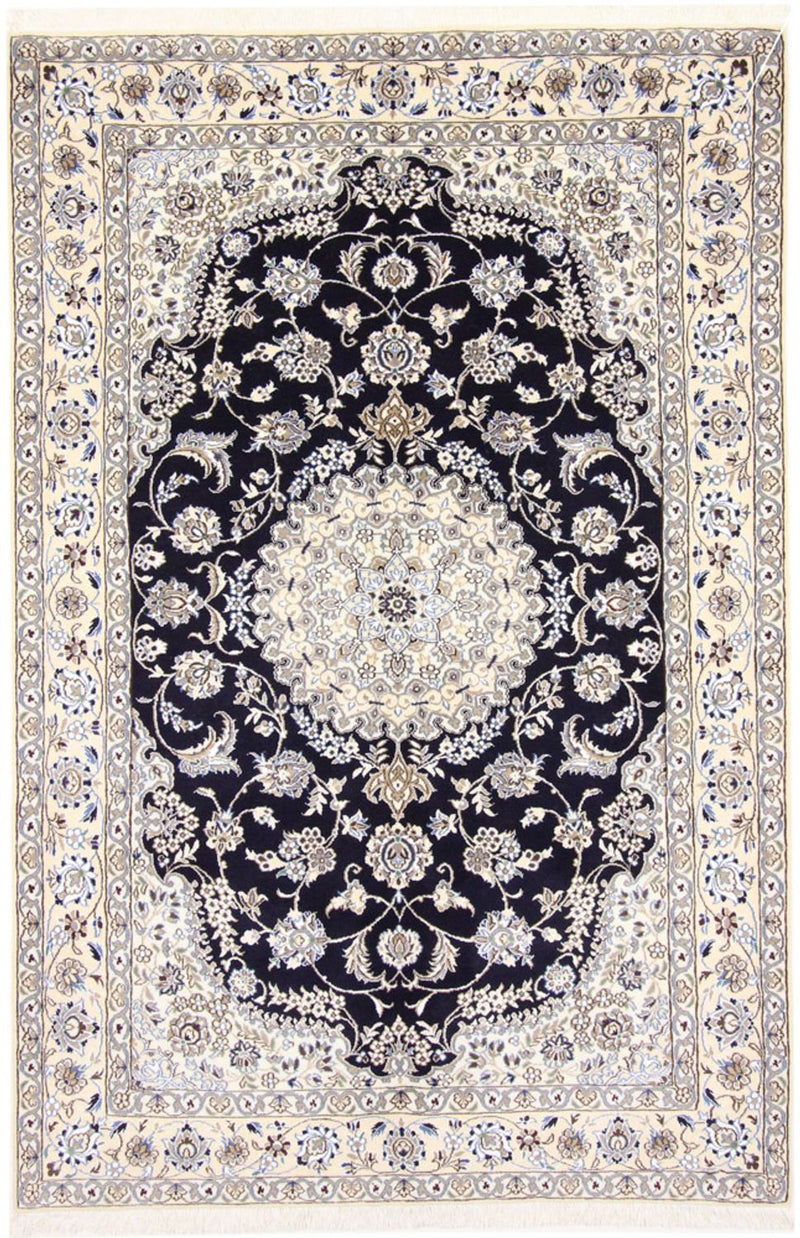 Perserteppich - Nain - Royal - 233 x 155 cm - weinrot