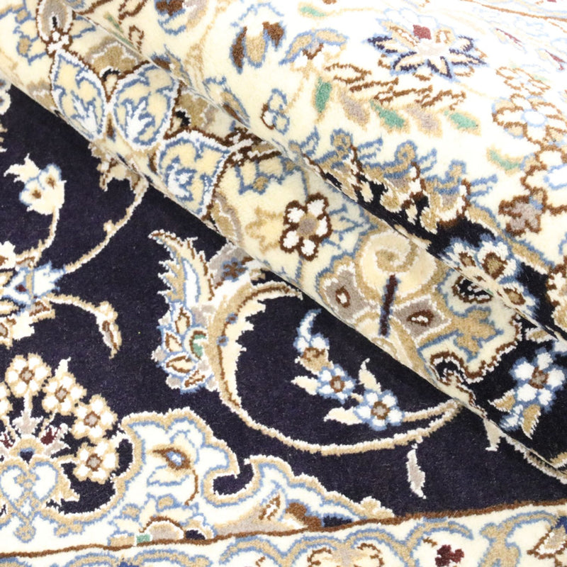 Perserteppich - Nain - Royal - 233 x 155 cm - weinrot