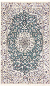 Tapis persan - Nain - Royal - 259 x 156 cm - vert