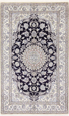 Perserteppich - Nain - Royal - 249 x 155 cm - dunkelblau