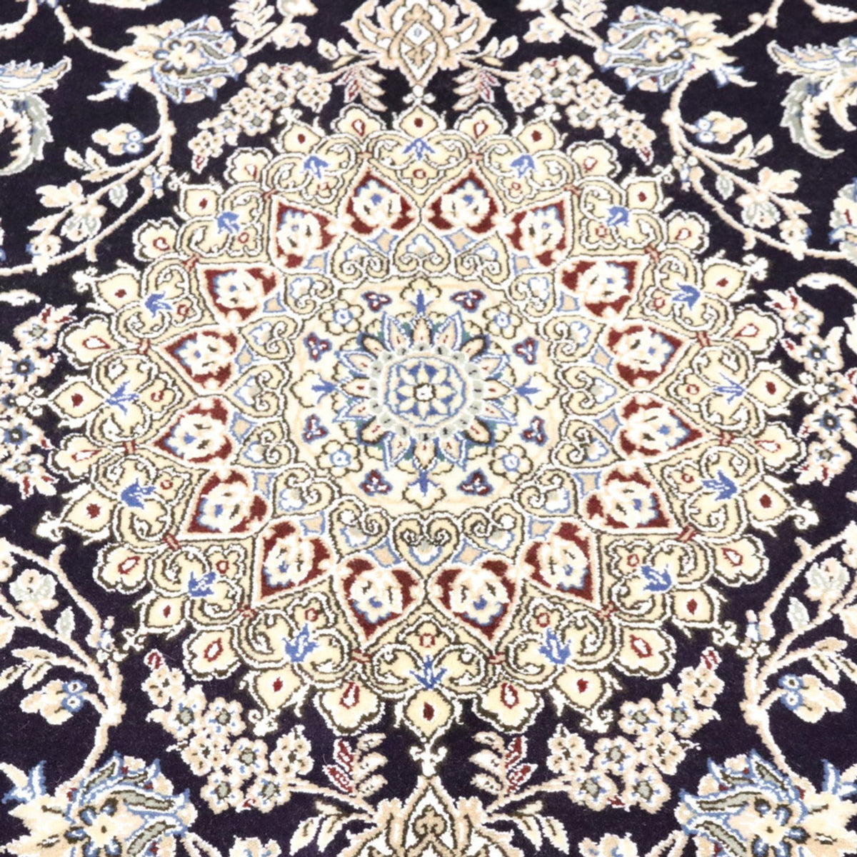 Perserteppich - Nain - Royal - 249 x 155 cm - dunkelblau