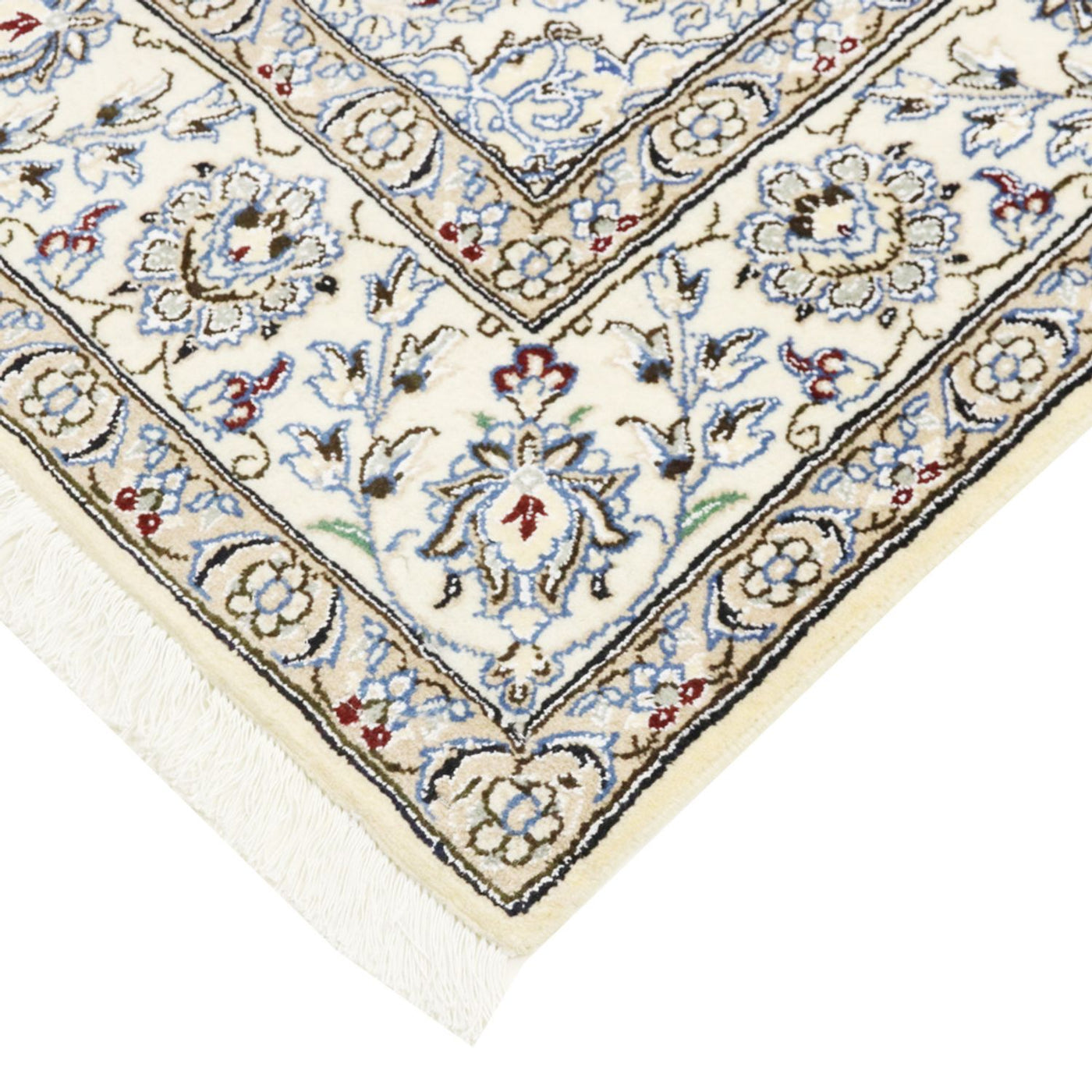 Perserteppich - Nain - Royal - 249 x 155 cm - dunkelblau