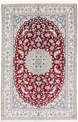 Perserteppich - Nain - Royal - 240 x 158 cm - rot