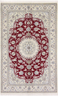 Perserteppich - Nain - Royal - 255 x 160 cm - rot