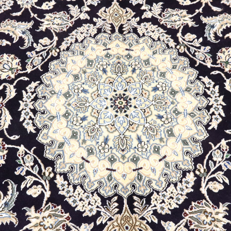 Perserteppich - Nain - Royal - 246 x 154 cm - dunkelblau