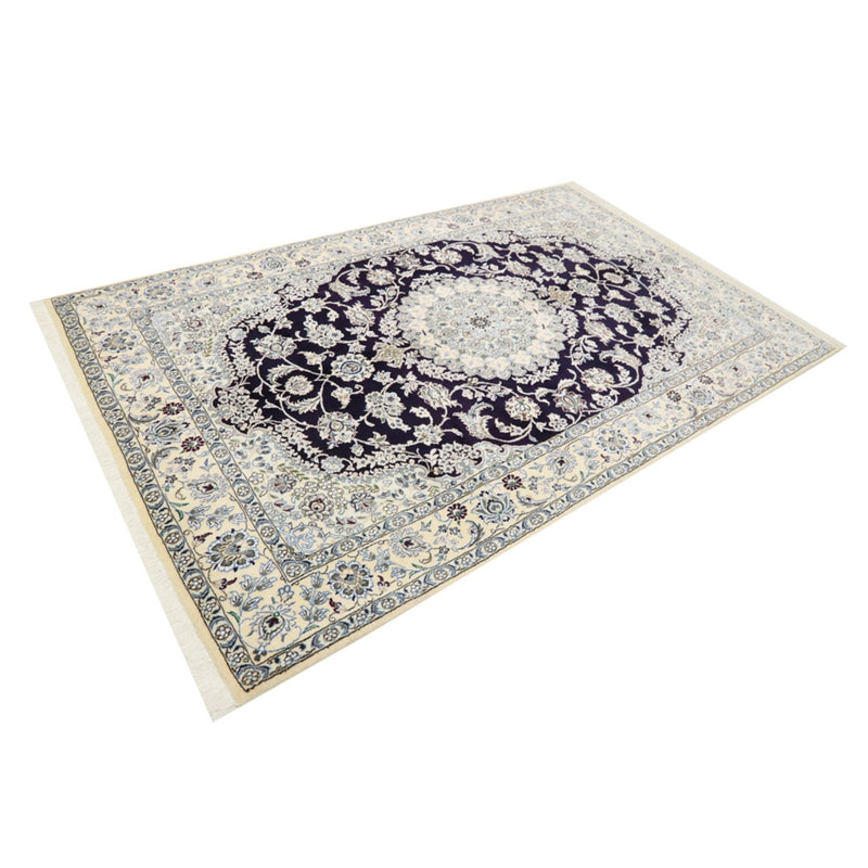Perserteppich - Nain - Royal - 246 x 154 cm - dunkelblau