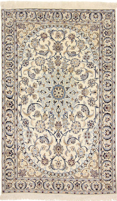 Perserteppich - Nain - Royal - 205 x 125 cm - beige