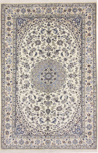 Tapis persan - Nain - Royal - 238 x 158 cm - beige