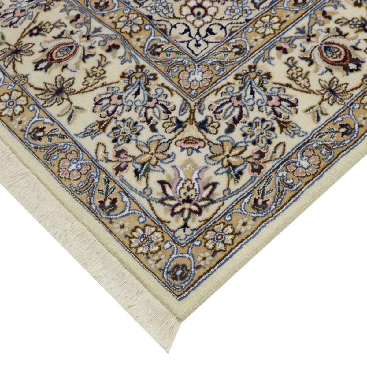 Perserteppich - Nain - Royal - 200 x 250 cm - blau